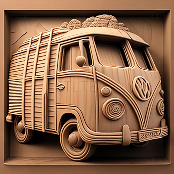 3D model Volkswagen Delivery (STL)